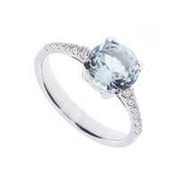 Anello Salvini Donna Battito in Oro Acquamarina 20092781 - 20092781